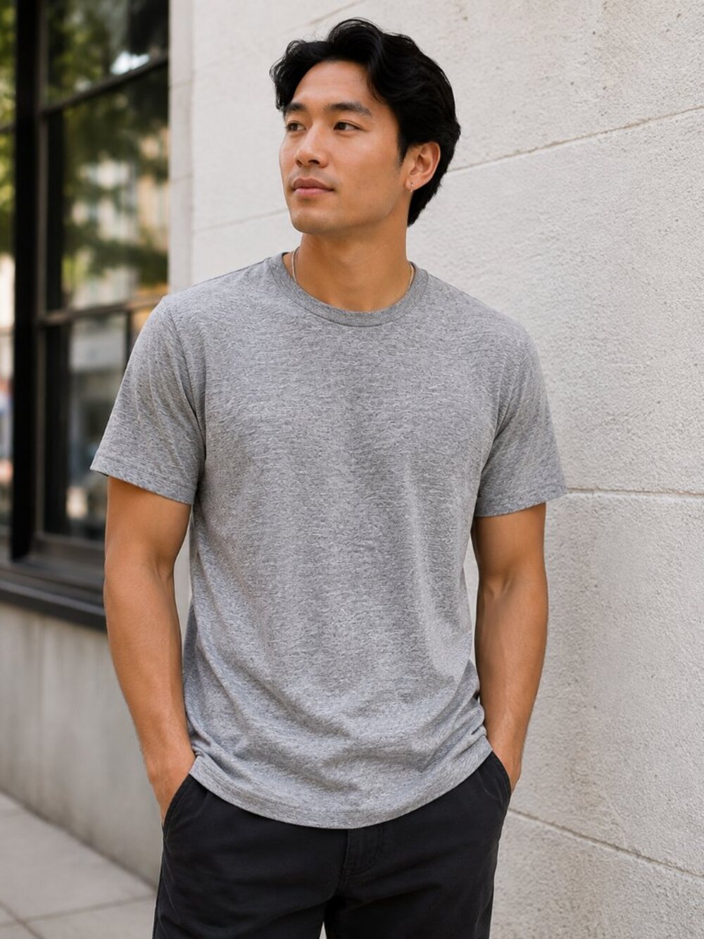 Seeded & Sewn Men’s Heather Gray Tee